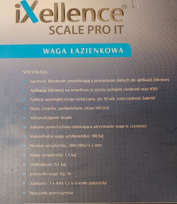 Waga. Lazienkowa BT