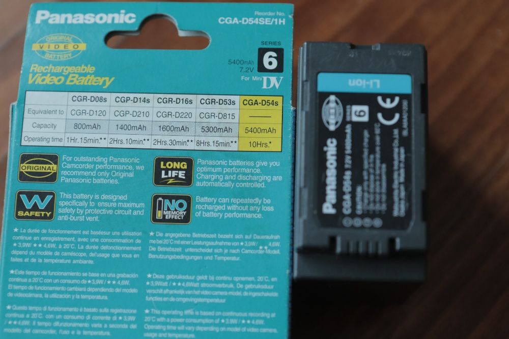 Продам акумулятор для відеокамери Panasonic