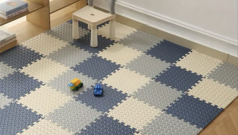 Килим пазл EVA 30*30*1 см дитячий/для спорту/дома/робочих приміщень