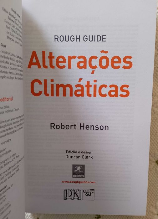 Alterações Climáticas: sinais - ciência - soluções, Robert Henson