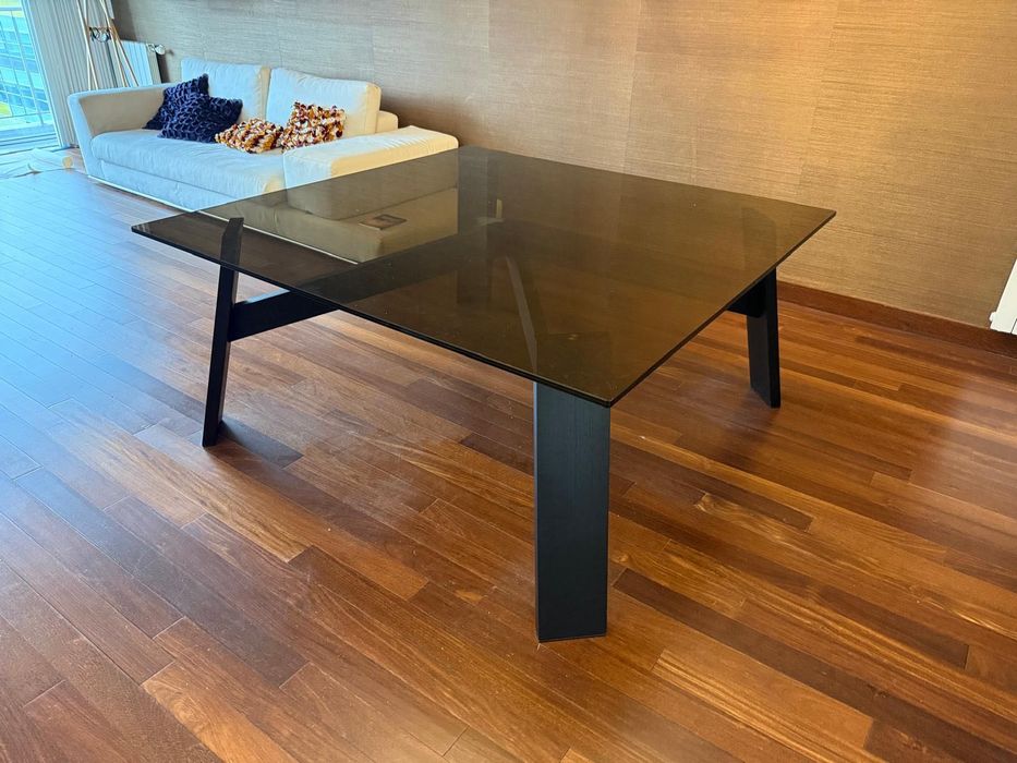 Mesa Minotti Tampo em Vidro