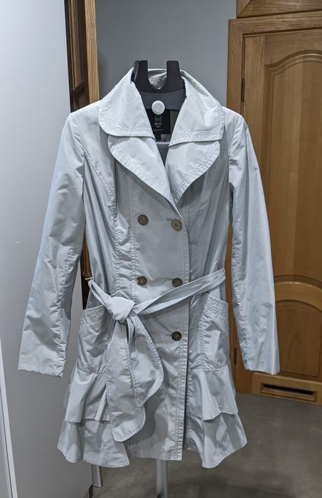 Женственный тренч жемчужного цвета Snow Owl