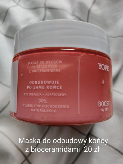 Maseczki do włosów i nie tylko.