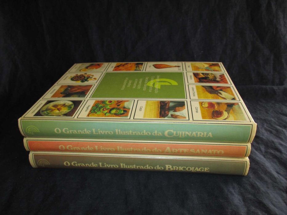 Livro O Grande Livro Ilustrado do Artesanato e Lavores