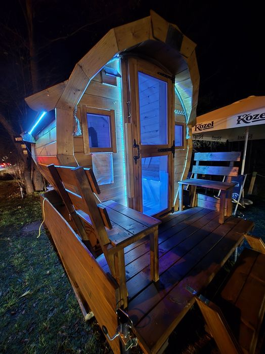 Sauna mobilna ogrodowa 200x300