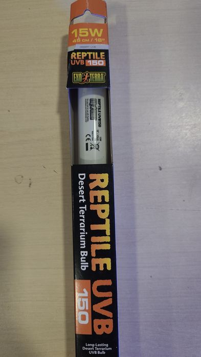 Лампа для тераріума  ExoTerra Т8 Reptile UVB 150 10.0 (15W, 45cm)