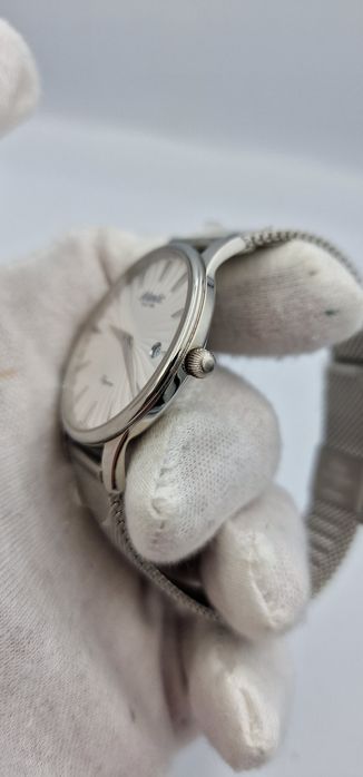 Atlantic Elegance  - szafir, bransoleta mesh - Swiss Made