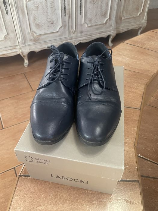 Buty Lasocki skóra mlodzieżowe roz40!