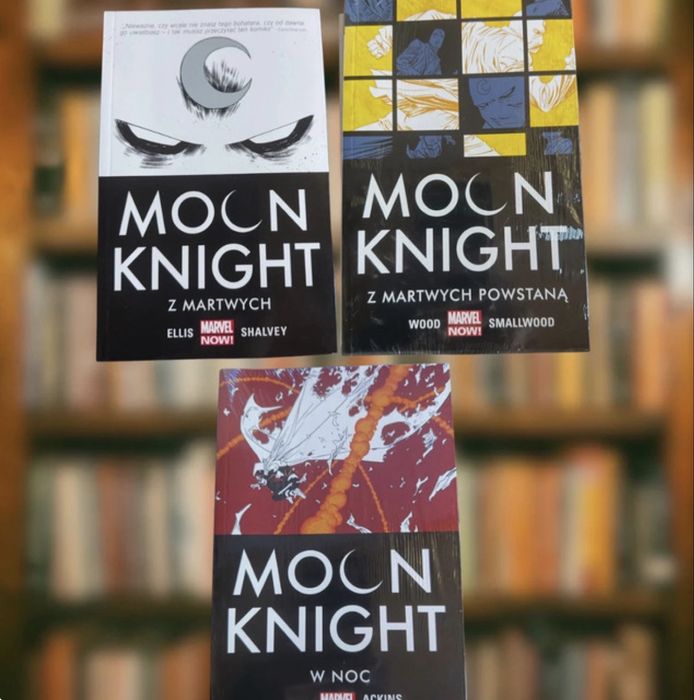 Moon Knight - Marvel Now - zestaw 3 tomów