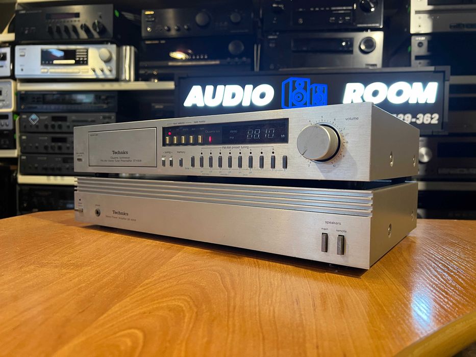 Przedwzmacniacz + końcówka mocy Technics ST-K808, SE-A808 Audio Room