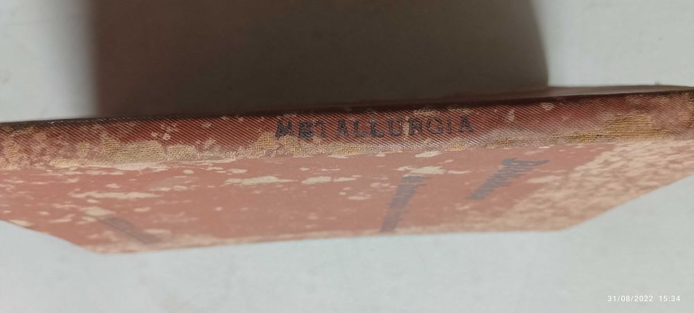 Livro - Metallurgia
