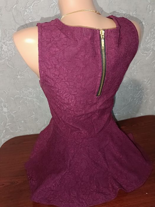 Блуза з юбкою  рюші