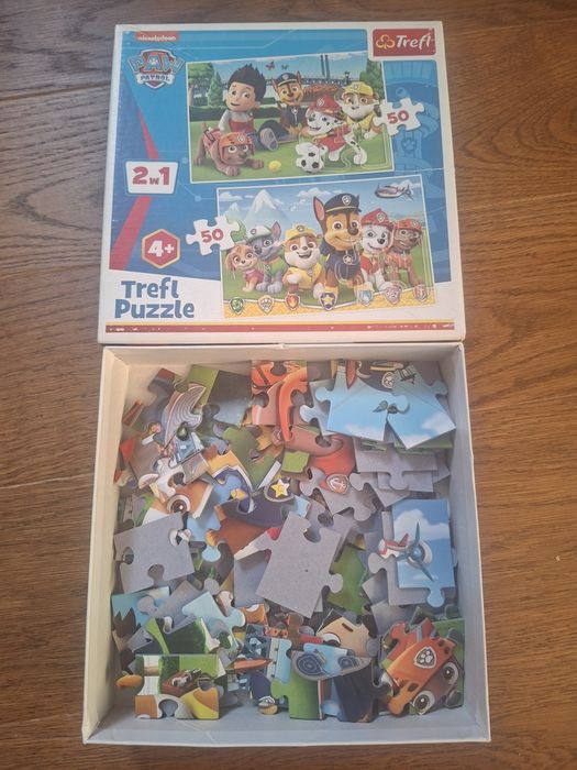 Puzzle Psi Patrol 4+ 2w1