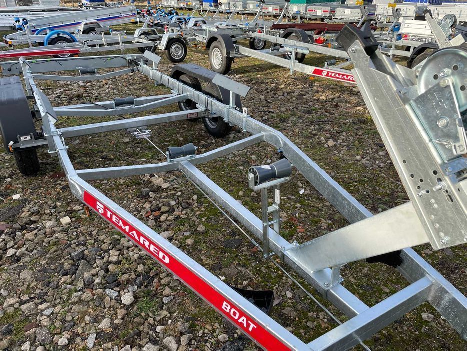 Przyczepa podłodziowa do 6.6m 2000DMC TEMA raty dostawa cała Polska