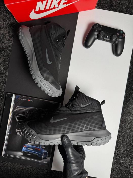 Мужские кроссовки Nike ACG Mountain Fly High Black Grey [41-46р]