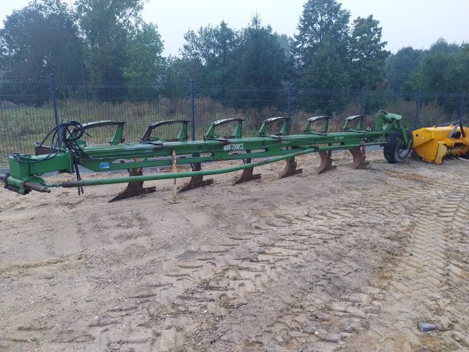 Pług Krone Fìdux 6 skibowy non stop,vario