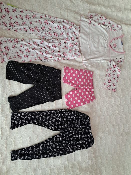 Paczka 2 ubranek 98-104 sukienki, krótkie spodenki marki H&M, Reserved