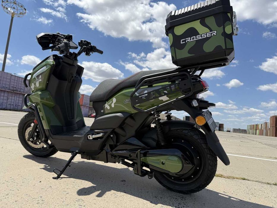 Crosser CR-21 Pro 2500W 40А Lifepo4 Підвищєний вольтаж АКБ 76.8V ХАкі