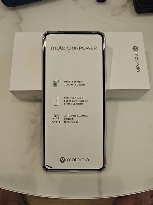 Motorola g06 power 4/64gb zielona bez locka plomba GW24 miesiące