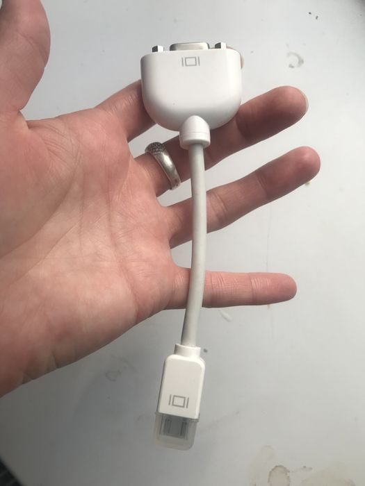 Адаптер Apple mini DVI to VGA (M9320G/A)