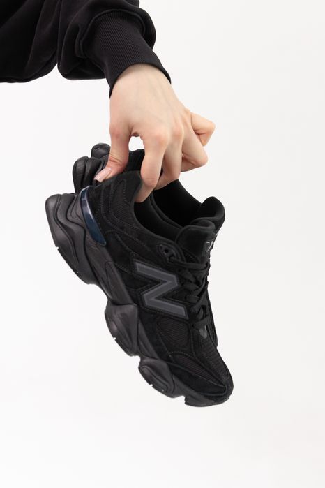 Кросівки Кроссовки New Balance 9060 Triple Black Чорний Чёрный Кросовки демісезон