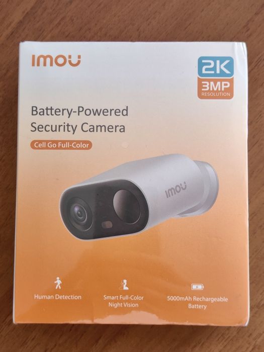 Бездротова соняча,акумуляторна до 120 днів,камера 3МП Wi-Fi  Imou Cell