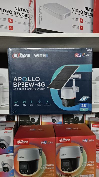 Автономна камера. IP відеокамера Dahua APOLLO BP3EW-4G (3.6мм) 4G
