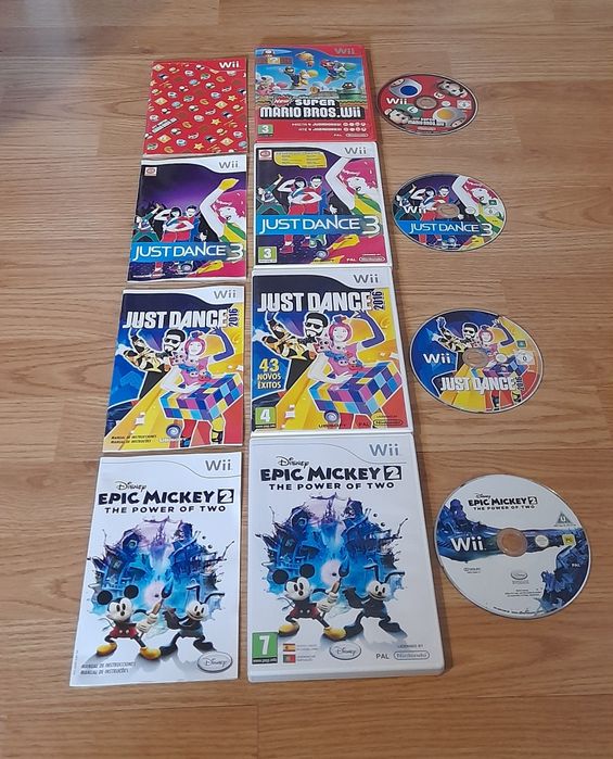 Jogos Wii Nintendo Wii (Originais Wii/Wii U)