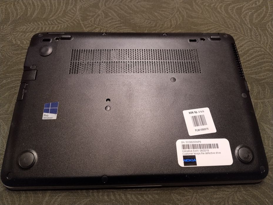 HP EliteBook 725 G3 AMD Pro A10 8GB 256GB SSD  12.5"  Windows  10 Pro