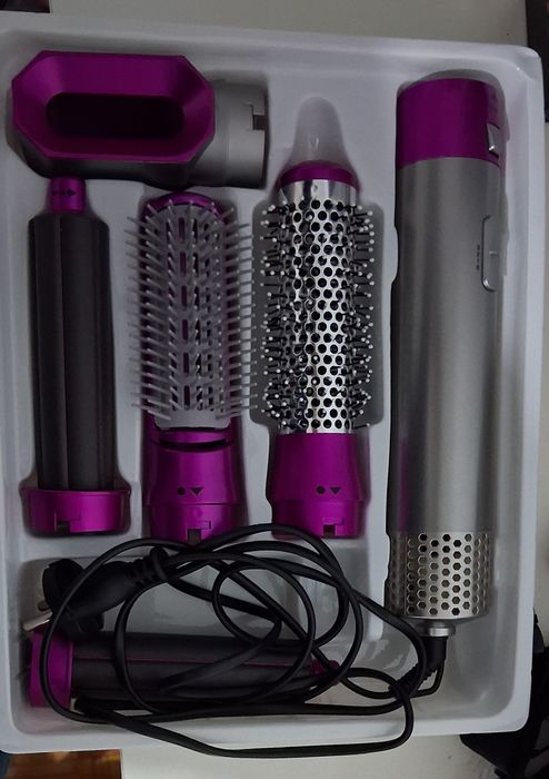 Prancha e modelador de cabelo