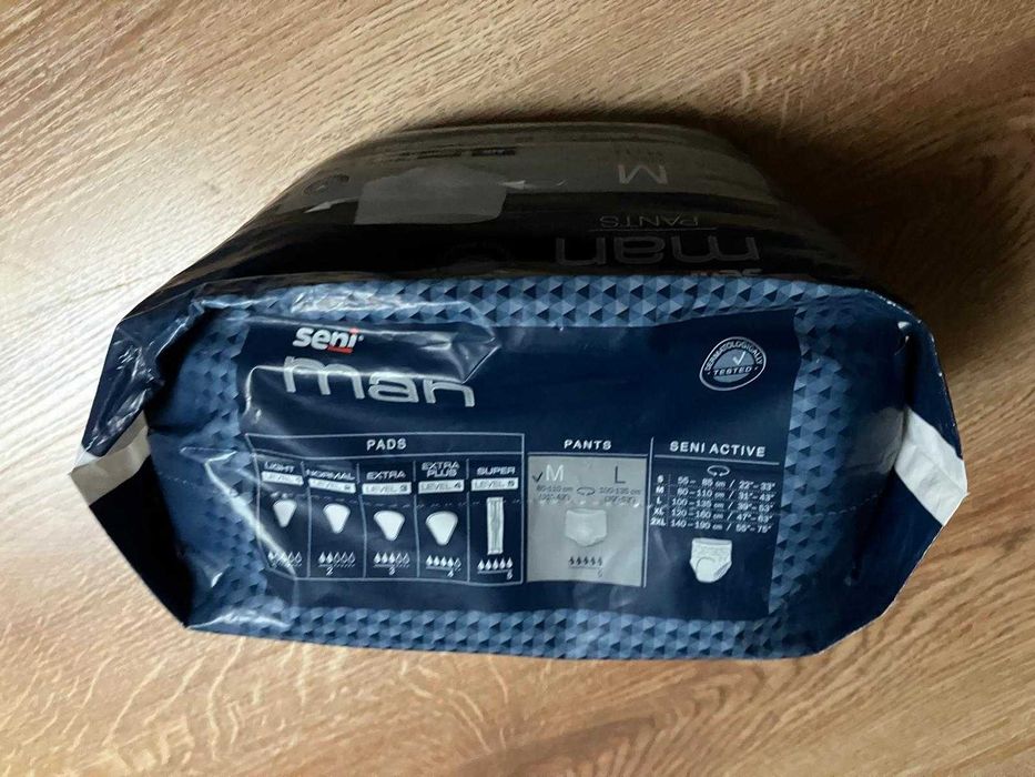 Majtki chłonne Seni Man Pants, rozmiar M, opakowanie – 10 szt.