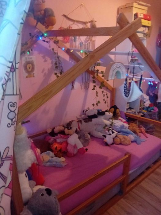 Cama casa 90X200