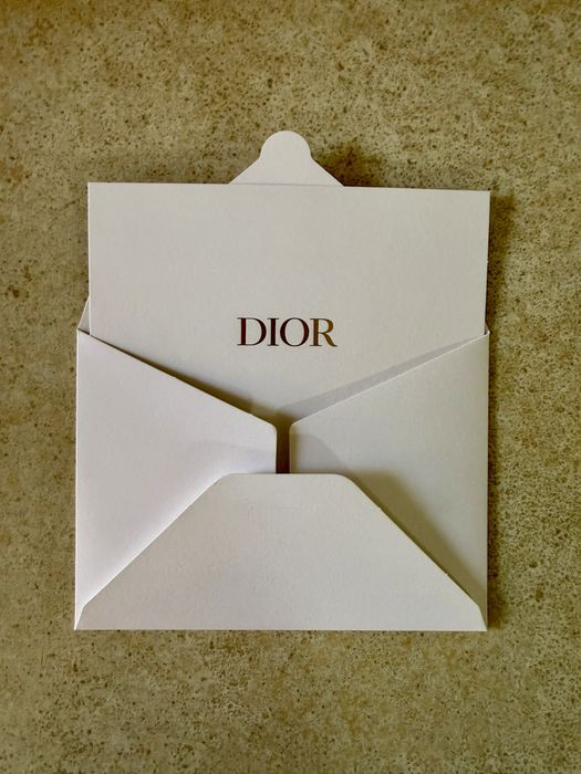 DIOR листівка+пакет