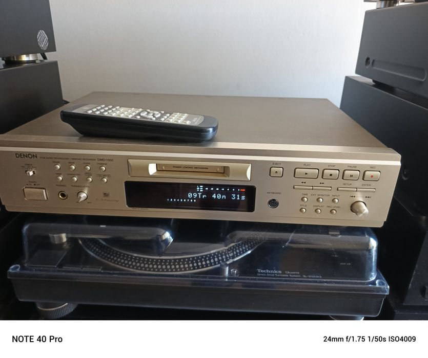 Denon odtwarzacz mini disc