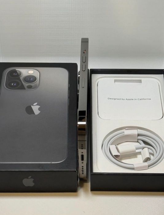 iPhone 13 Pro 128GB Graphite completo em caixa original com fatura