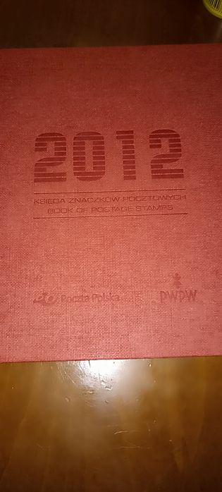 Księga znaczków pocztowych  2012 PWPW