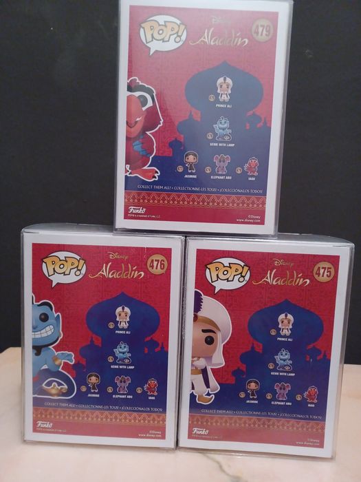 Lote Funko Alladin