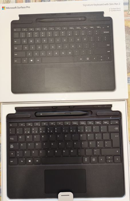 Teclado Microsoft Surface Pro 8 + Caneta Slim Pen 2