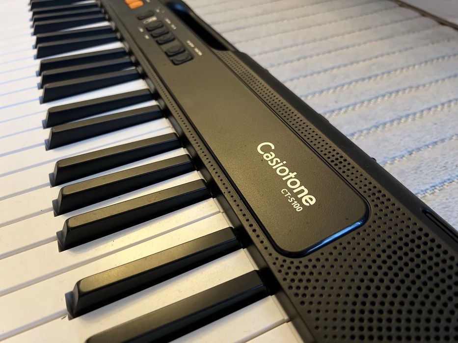 Teclado Casio Casiotone CT-S100, como novo, pouco uso