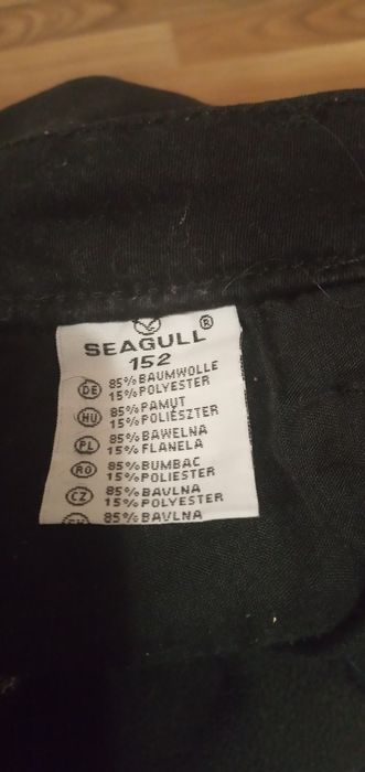 Теплі джинси чорного кольору