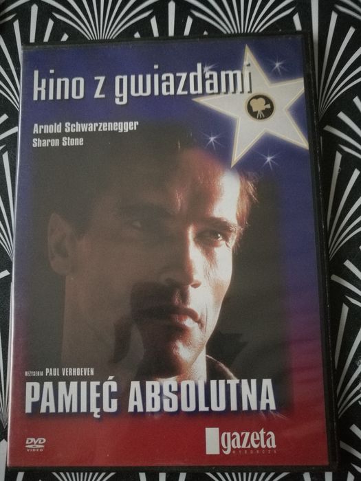 Film DVD Pamięć absolutna Arnold Schwarzenegger Sharon Stone science f