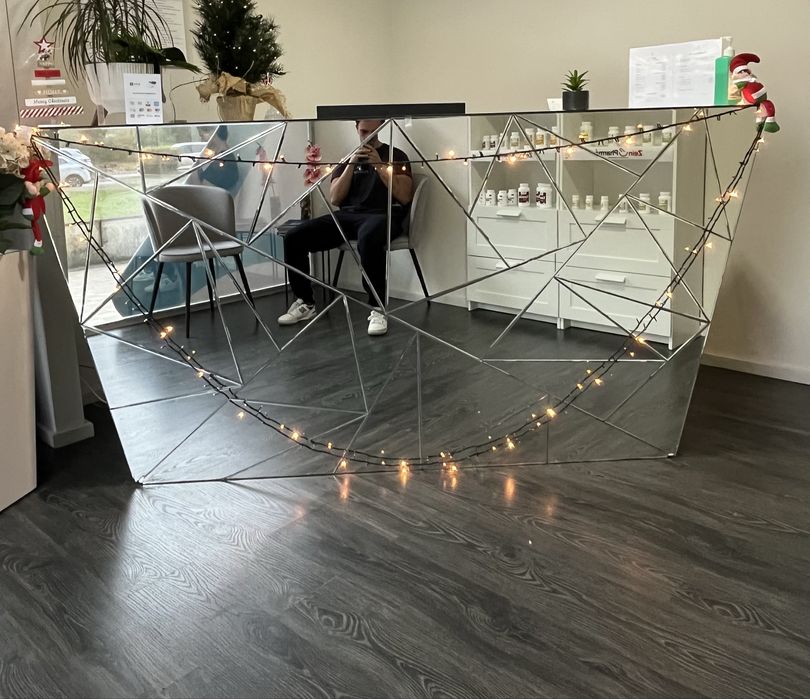 Balcão para receção