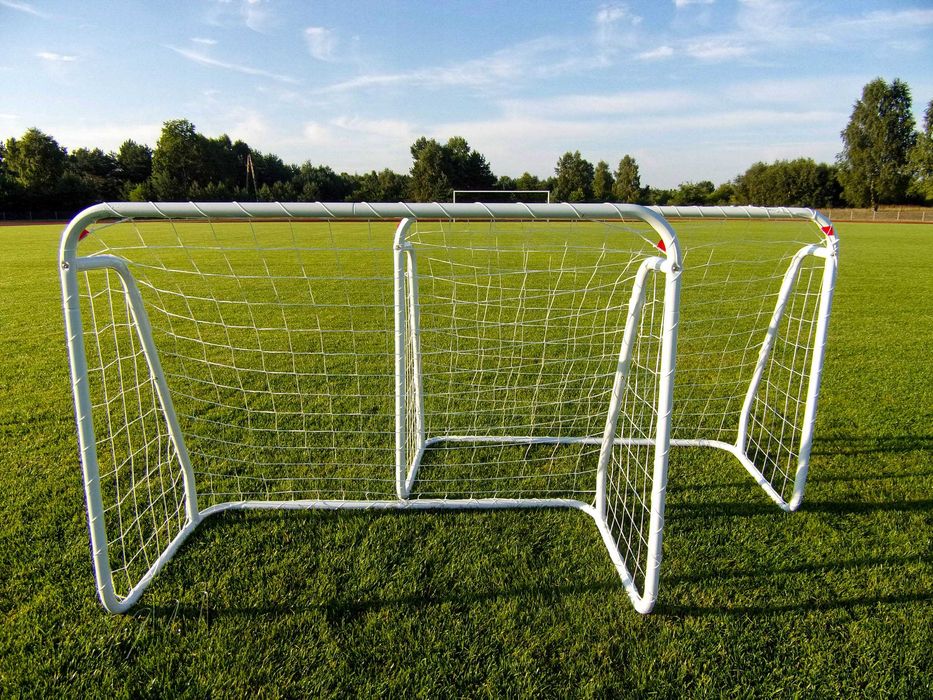BRAMKI PIŁKARSKIE 2 SZTUKI 120x80x62 cm ogrodowe– dla dzieci *nowe*