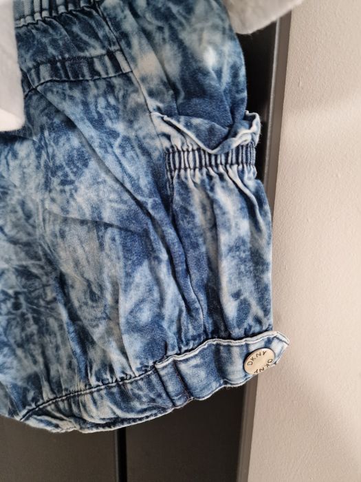 Komplet DKNY 98 104 spodenki bluzka koronka 3T USA jeans