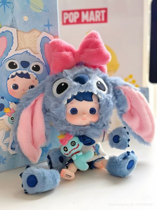 Оригінал Hacipupu Stitch Labubu Лабубу