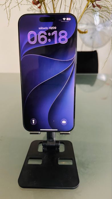 Iphone 16 pro max preto de 256 gigas impecavel