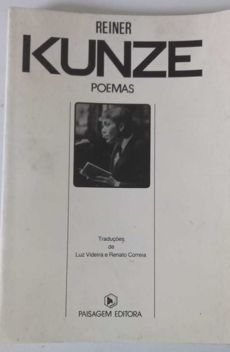 Livro Reiner Kunze Poemas
