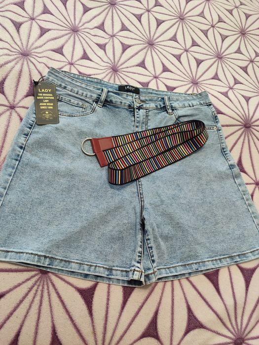 Жіночі джинсові шорти батал р.36