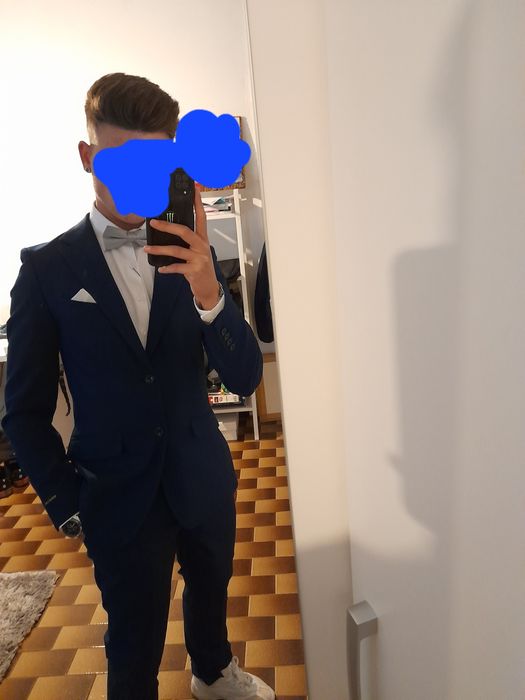 Fato under blue slim fit