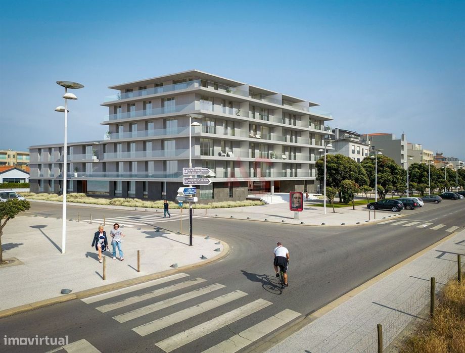 Apartamento T1 NOVO | Vila do Conde | Vista mar | 1.ª Linha de Mar